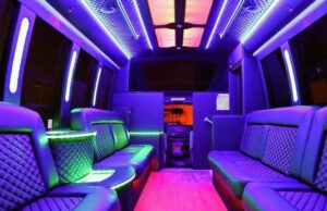 Party Bus Chicago inside